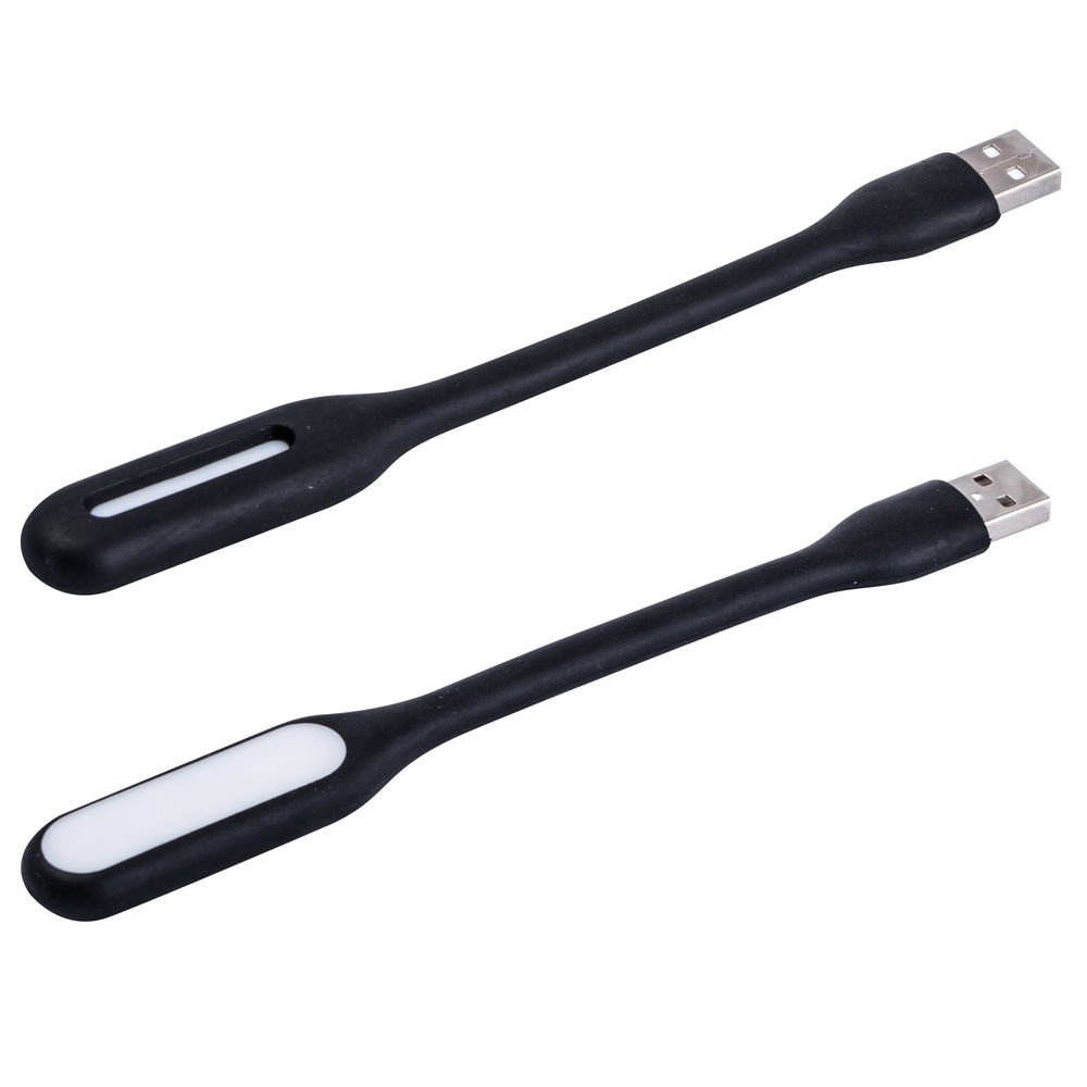 Фонарик гибкий LED USB, 1.2W, 4500 К, Black