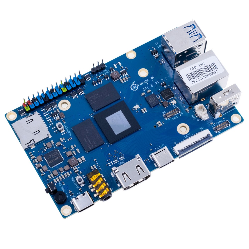 Mikrocomputer Orange Pi 5 16GB Mikrocomputer Orange Pi 5 16GB
