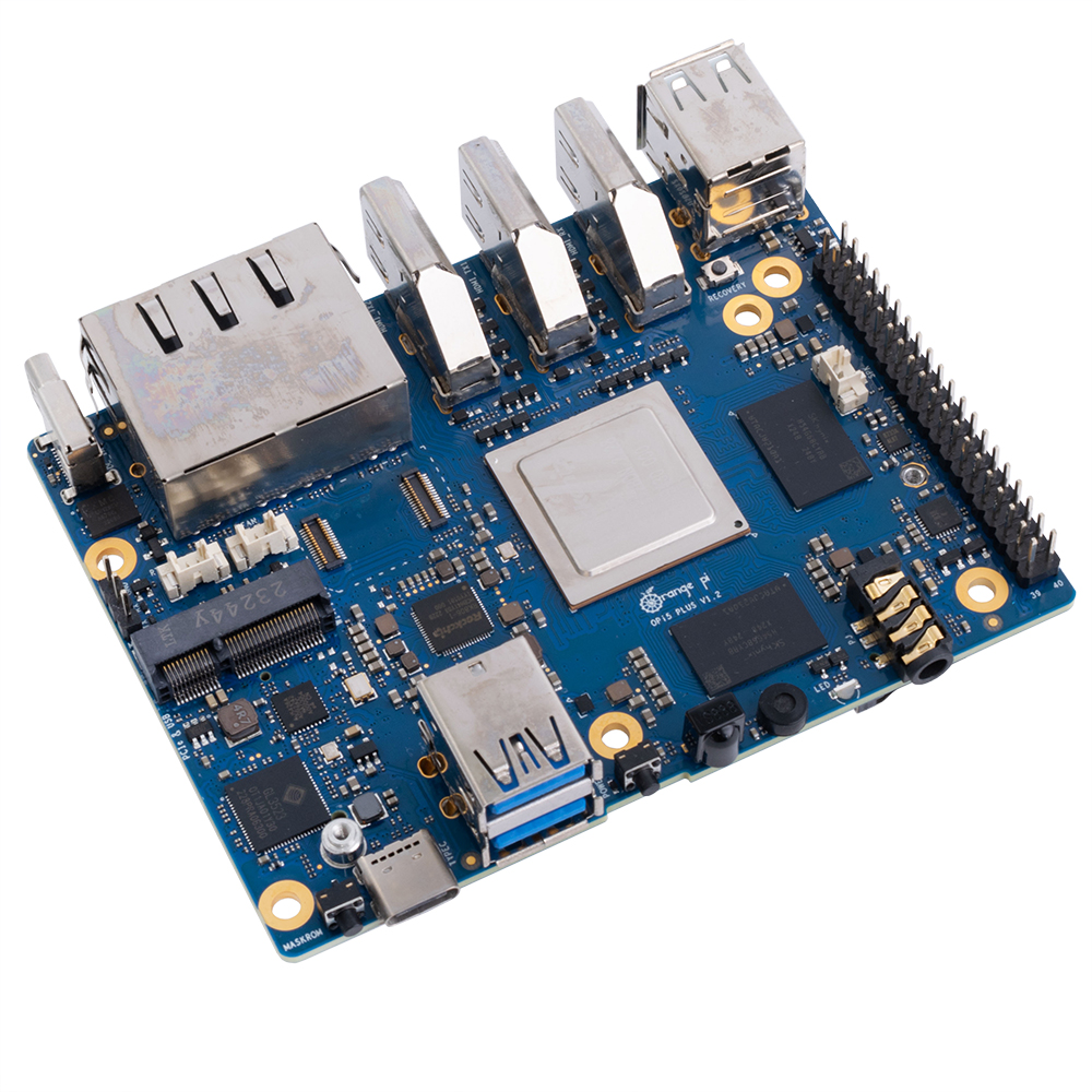Orange Pi 5 Plus 16G RK3588 2.5G Dual Ethernet Ports with PCIE Extension Single Board Computer Orange Pi 5 Plus 16G RK3588 2.5G Dual Ethernet Ports with PCIE Extension Single Board Computer