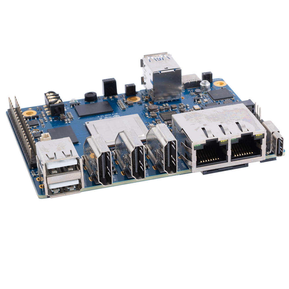 Orange Pi 5 Plus 16G RK3588 2.5G Dual Ethernet Ports with PCIE Extension Single Board Computer