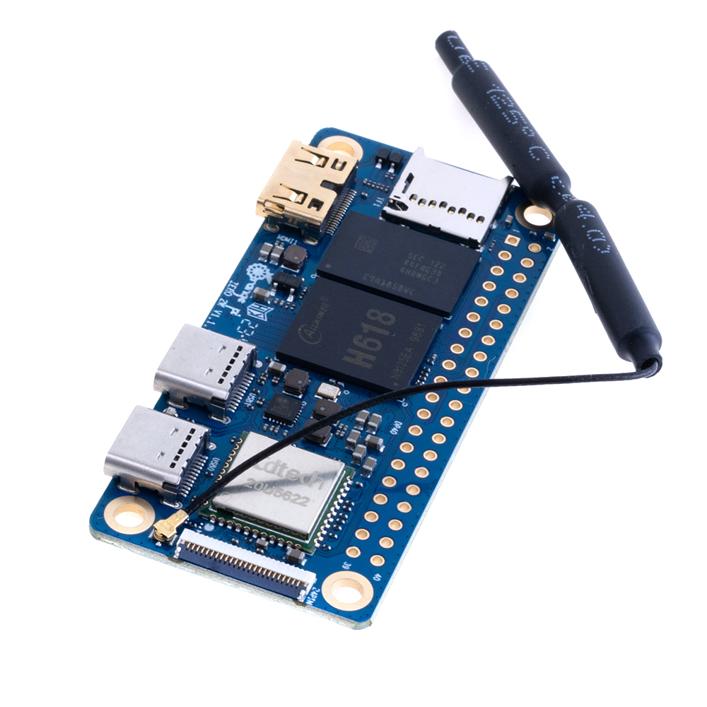 Мікрокомп'ютер Orange Pi Zero 2W 1GB DDR4 Allwinner H618, Bluetooth 5.0 BLE, WiFi5
