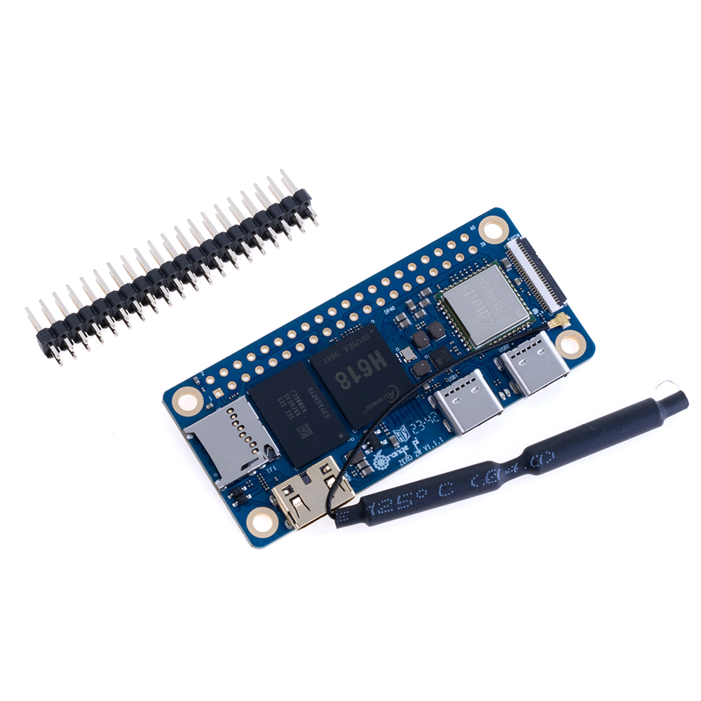 Мікрокомп'ютер Orange Pi Zero 2W 2GB DDR4 Allwinner H618, Bluetooth 5.0 BLE, WiFi5 Мікрокомп'ютер Orange Pi Zero 2W 2GB DDR4 Allwinner H618, Bluetooth 5.0 BLE, WiFi5