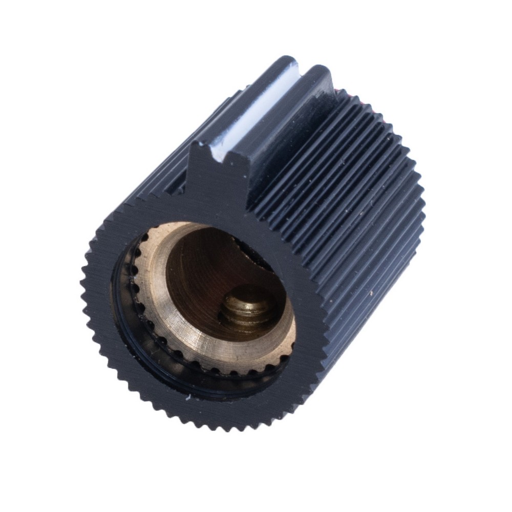 Ручка для потенціометра пластикова "червона" на вісь 6мм , KN113-C Red Cap