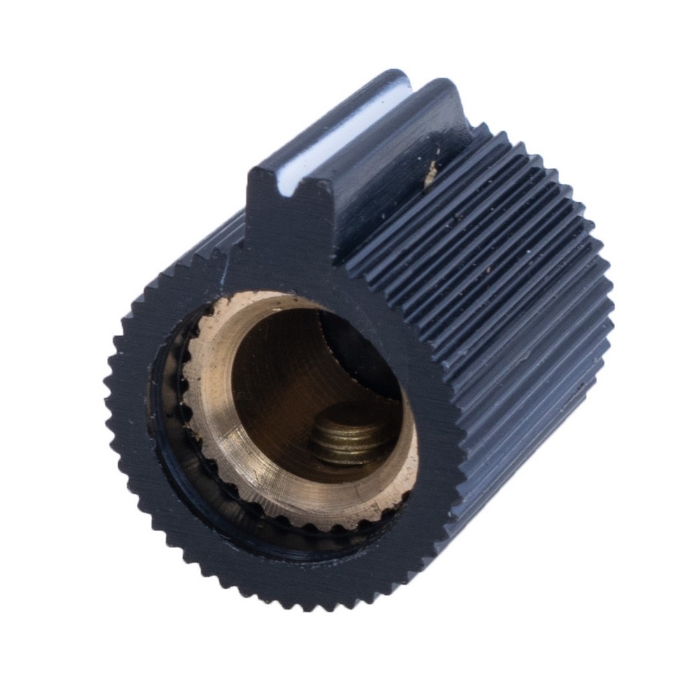 Ручка для потенціометра пластикова "жовта" на вісь 6мм , KN113-C Yellow Cap Ручка для потенціометра пластикова "жовта" на вісь 6мм , KN113-C Yellow Cap