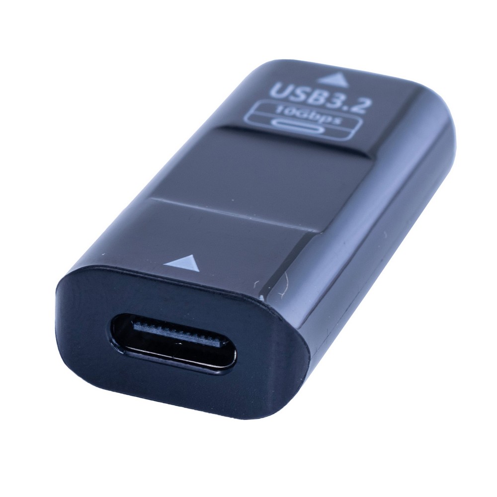 Адаптер OTG з USB type-C на USB-A 3.2, 36Вт, з дисплеєм