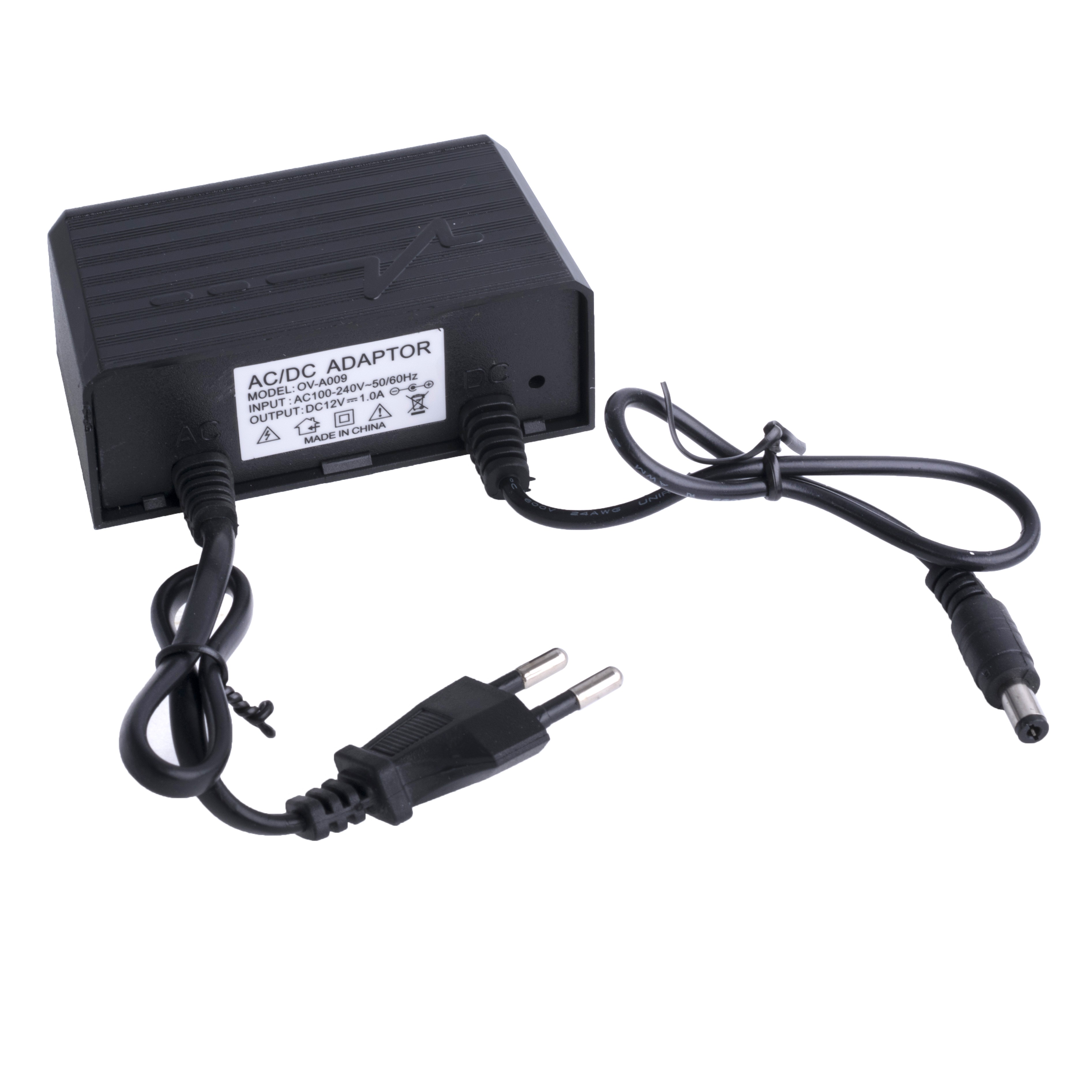 OV-A009 12V/1A c рельефной поверхностью OV-A009 12V/1A c рельефной поверхностью