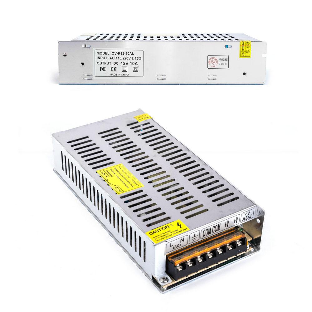 Einbau-Netzteil Robustes Metallgehause Schaltnetzteil 12VDC 10A 120W OV-12-10AL