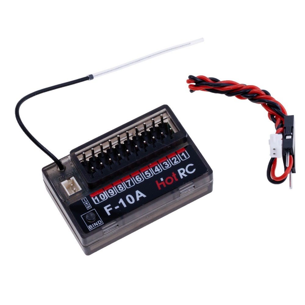 Приймач 10 каналів, Hot RC HT-10A receiver 2.4Ghz