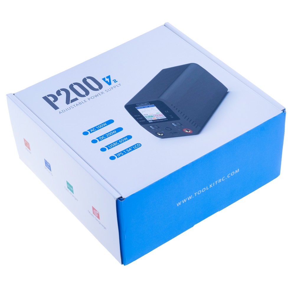 P200 GaN блок живлення (TK21300-EU – ToolkitRC)