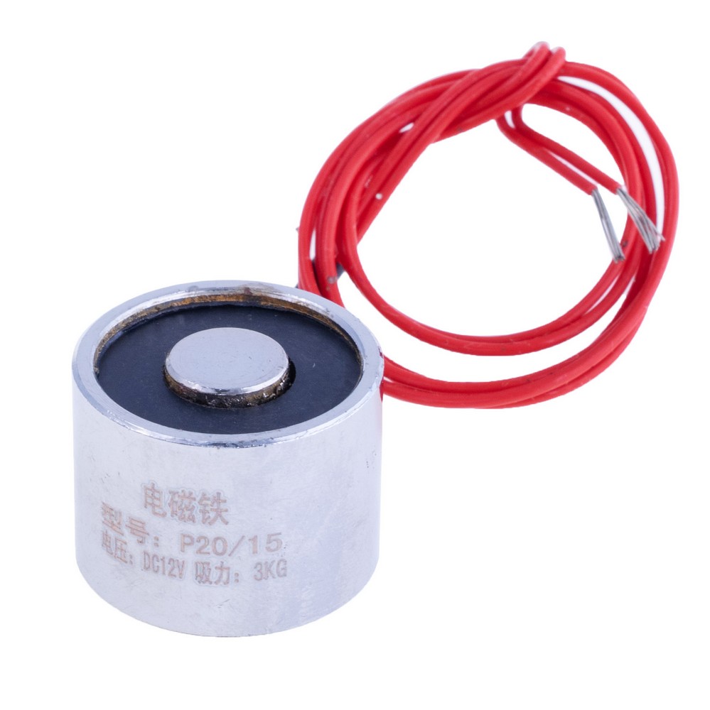 Електромагніт P20/15 - 12VDC 2,5W 3Kg