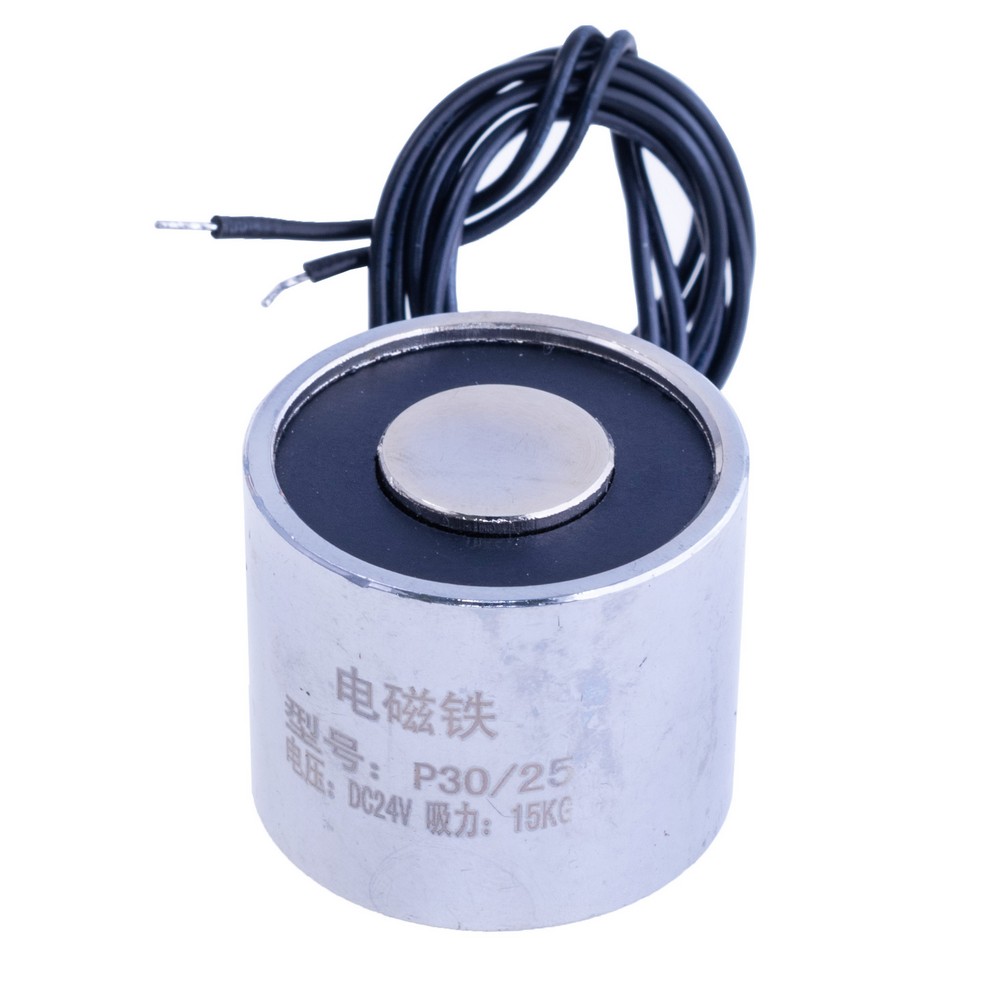 Електромагніт P30/25-24VDC 3W 15Kg Електромагніт P30/25-24VDC 3W 15Kg