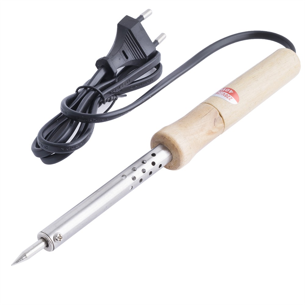 Lötkolben mit Holzgriff 40 W