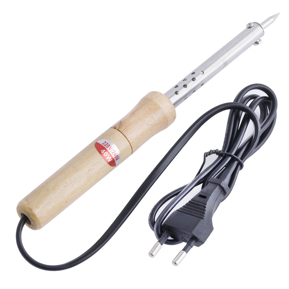 Lötkolben mit Holzgriff 40 W