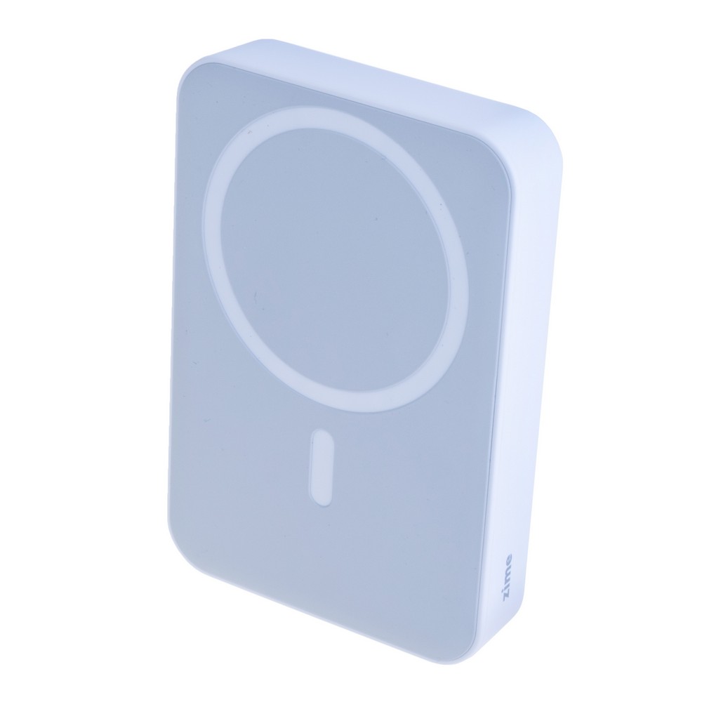 Power Bank 10000mAh 38.5Wh (6000mAh @ 5V/2A) 20W max White (WS-T156 – zime)