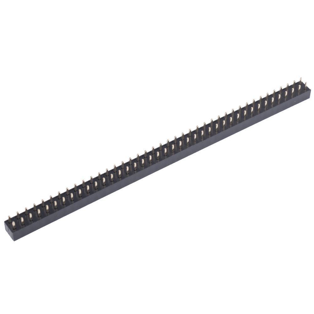 PBD-80 (Buchse auf Platte, 2х40, 2,54mm)(KLS1-208-3.5-2-80)
