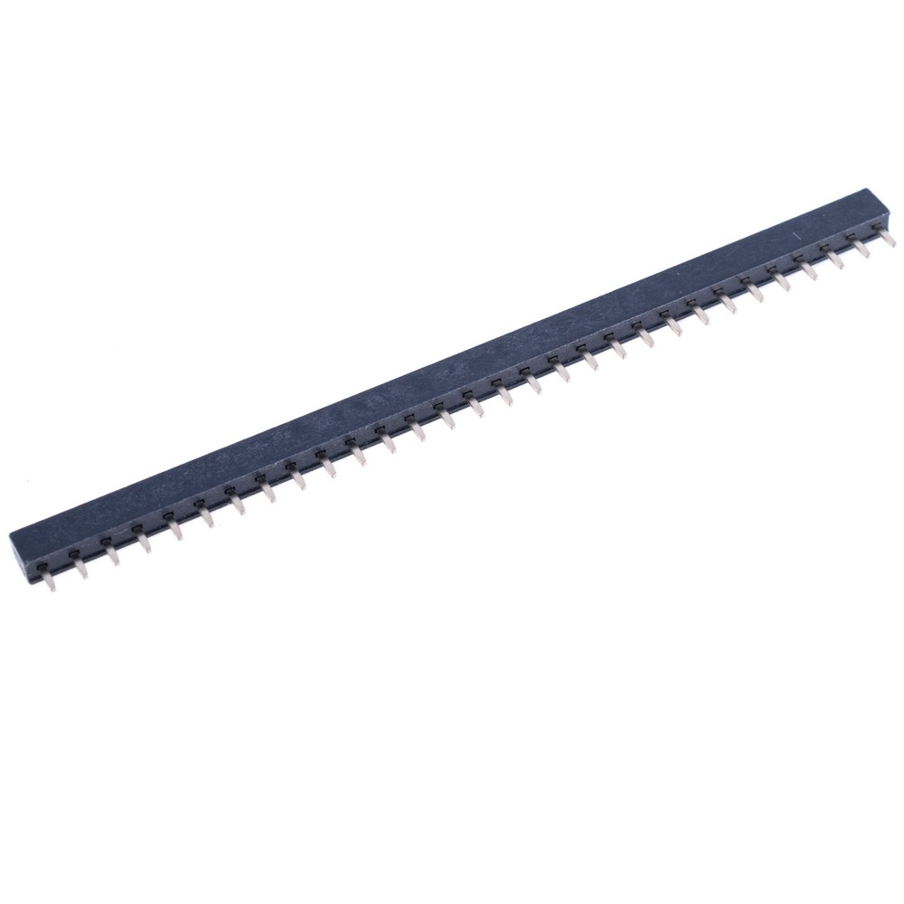 PBS-30 (Buchse auf Platte, 1х30, 2,54mm)(KLS1-208-3.5-1-30-S)