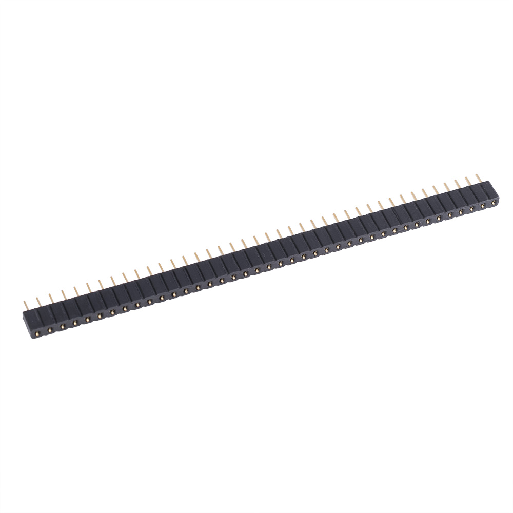 PBS-40 (2801-40PSG1) (Buchse auf Platte, 1х40, 2,54mm) PBS-40 (2801-40PSG1) (Buchse auf Platte, 1х40, 2,54mm)