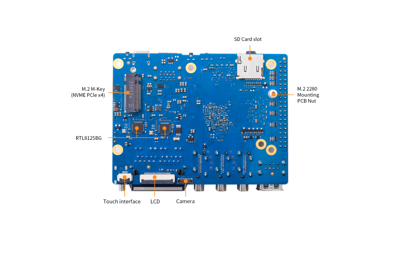 Мікрокомп'ютер Orange Pi 5 Plus 32GB