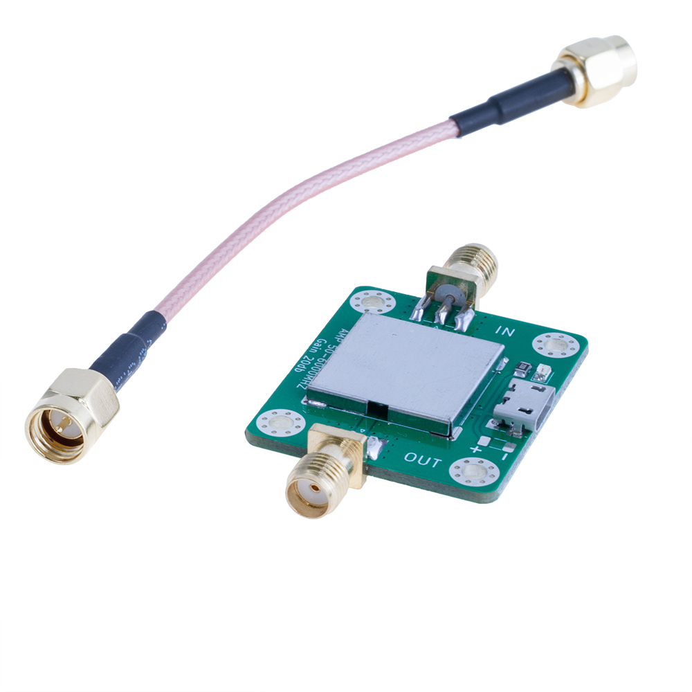 Підсилювач 20dB 50MHz-6GHz LNA