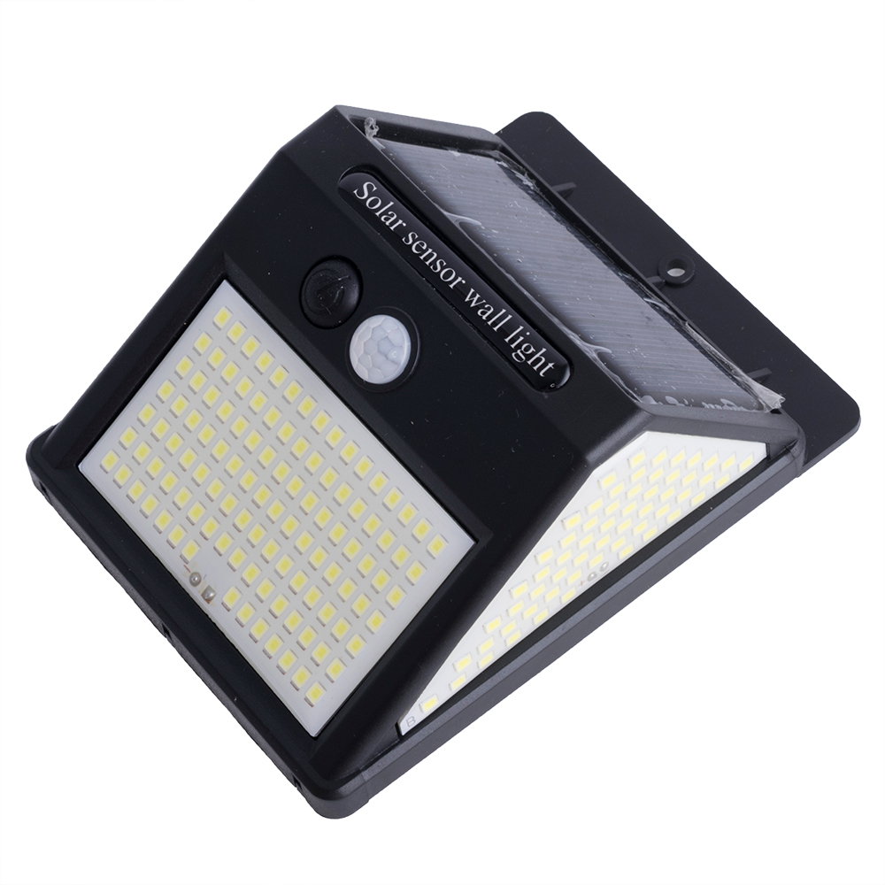 Настенный уличный PIR фонарь 228Leds на солнечной батарее Настенный уличный PIR фонарь 228Leds на солнечной батарее