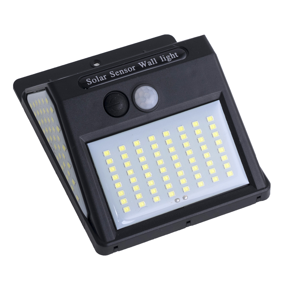 Настенный уличный PIR фонарь 144Leds на солнечной батарее. Уценка, отколот край Настенный уличный PIR фонарь 144Leds на солнечной батарее. Уценка, отколот край