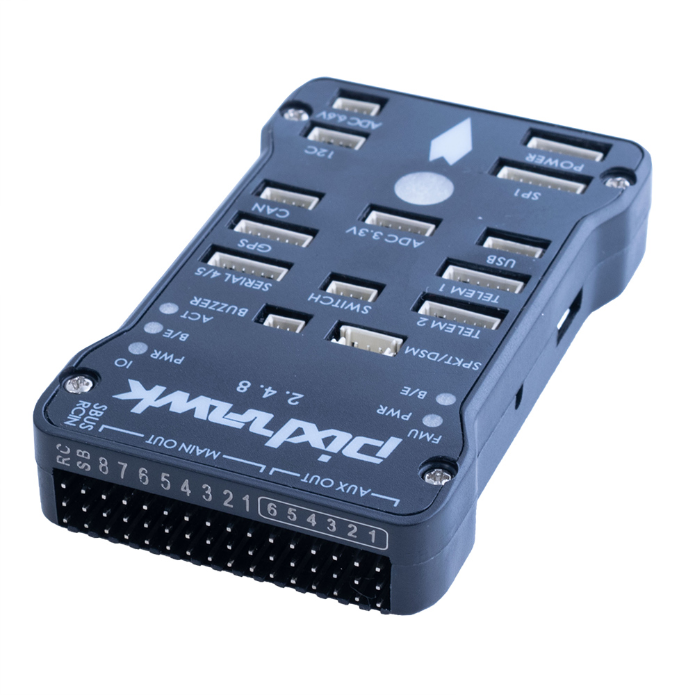 Pixhawk 2.4.8 FC+Buzzer+ Safety Switch+Power Module+PPM+I2C+Shock Absorber Board+SD Card+Neo-M8N GPS+GPS Holder+ OSD OLED Display +DF13 4/5/6 Pin Cable+RGB module