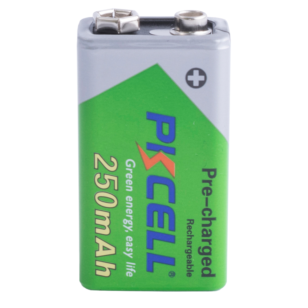 Аккумулятор PKCELL 6F22/9V (8,4V, 250mAh) NiMH Precharged