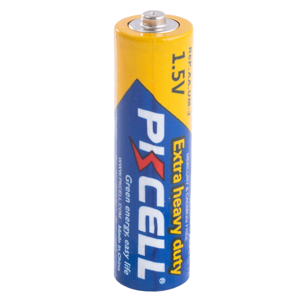 Батарейка PKCELL AA/R6P/UM3 1.5V солевая Батарейка PKCELL AA/R6P/UM3 1.5V солевая