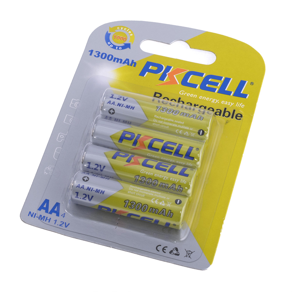 Аккумулятор PKCELL AA (1.2V, 1300mAh) NiMH Аккумулятор PKCELL AA (1.2V, 1300mAh) NiMH