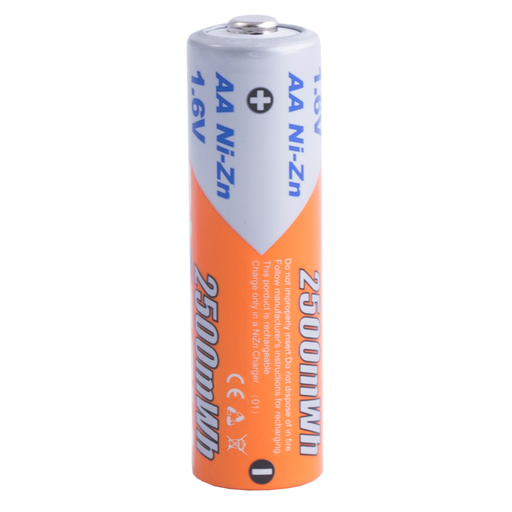 PKCELL AA 1.6V 2500mWh Ni-Zn