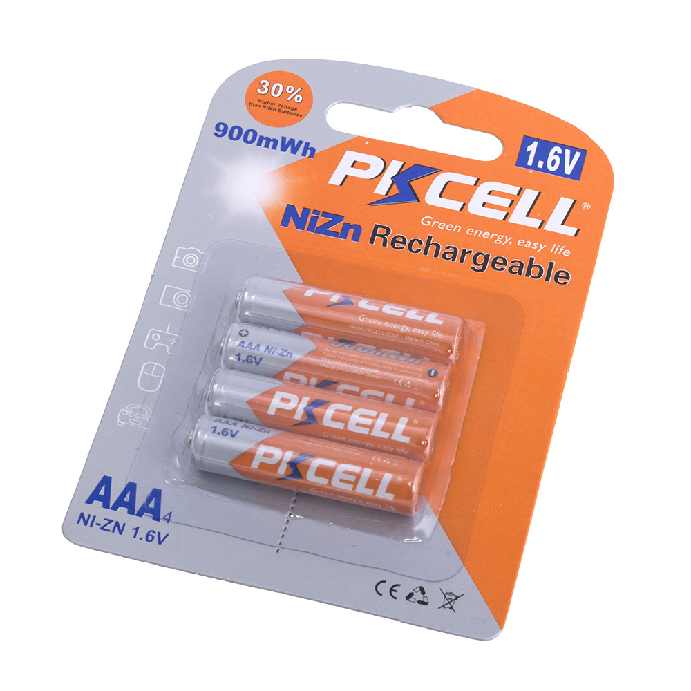 Аккумулятор PKCELL AAA (1.6V, 900mAh) NiZn