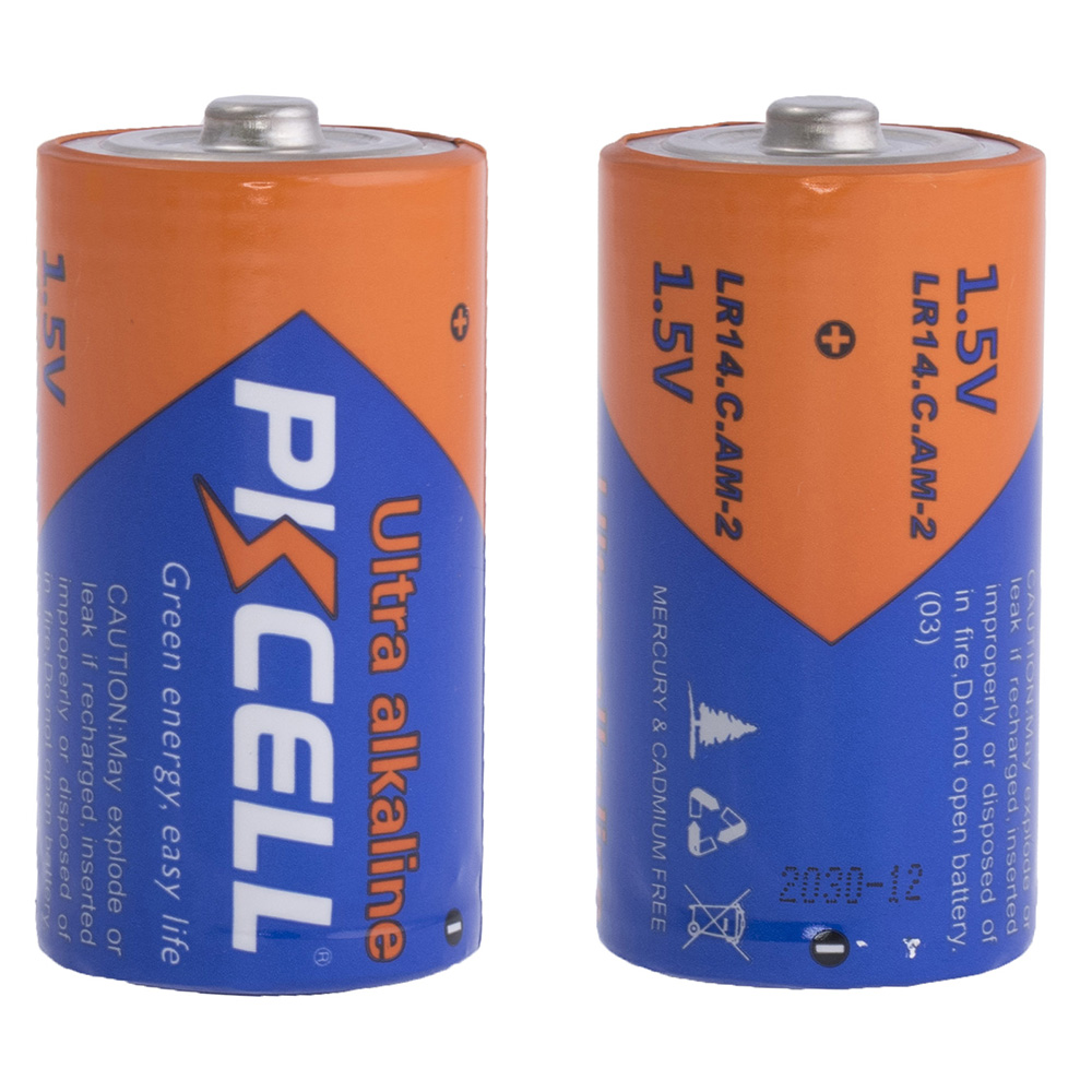 Батарейка PKCELL C/LR14/MN1400 1.5V щелочная