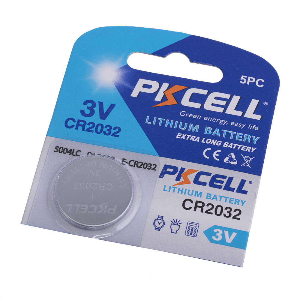 Батарейка PKCELL CR2032 (3.0V, 210mAh) литиевая