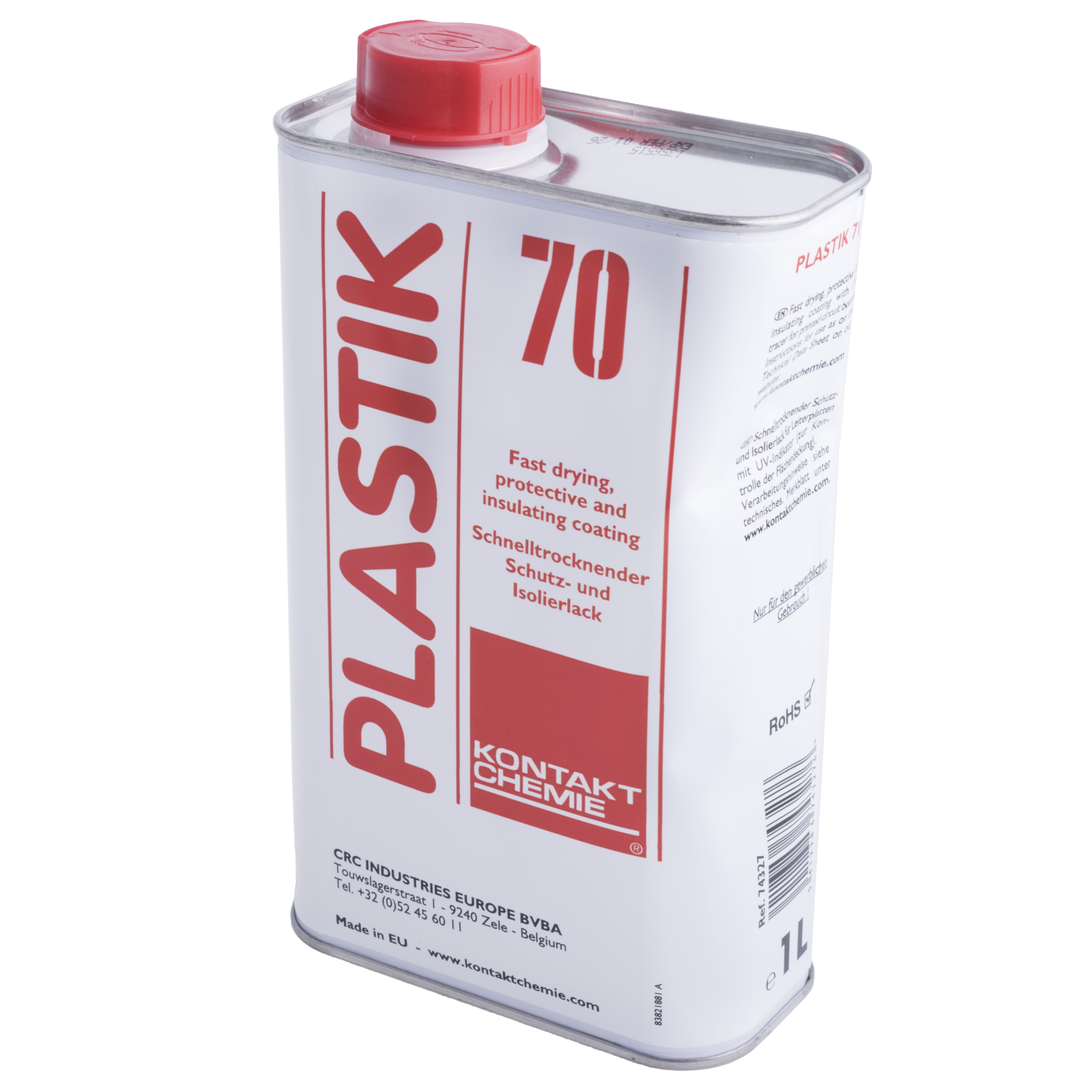 Лак PLASTIK 70 1L (70/1000) Уцінка,  погнута банка