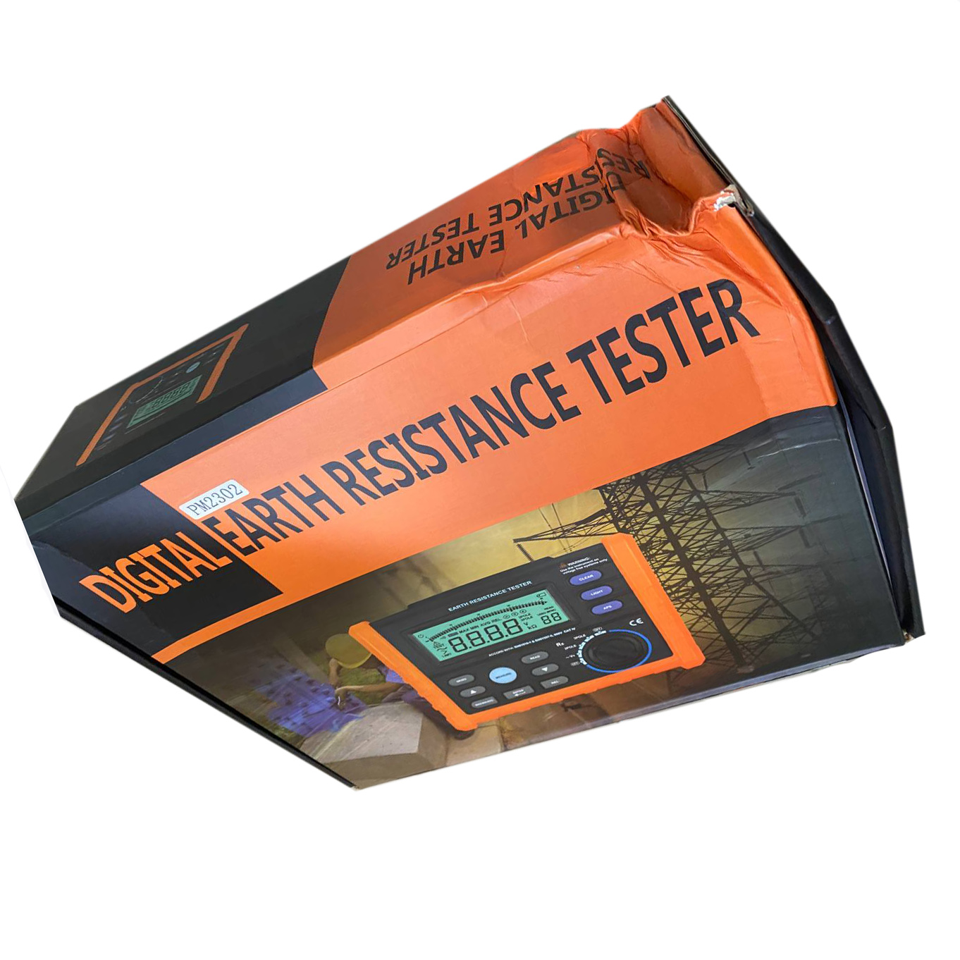 PM2302 Вимірювач опору заземлення. Уцінка: пошкоджена упаковка. PM2302 Вимірювач опору заземлення. Уцінка: пошкоджена упаковка.