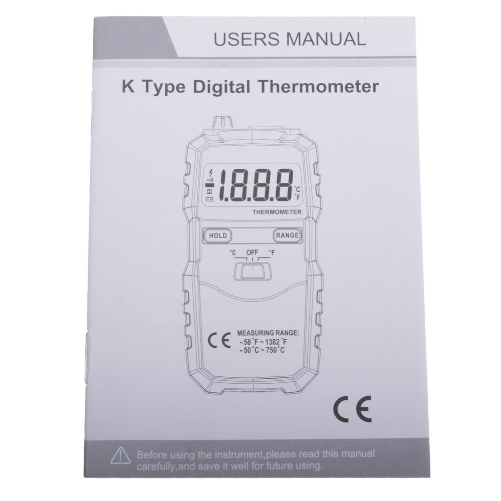 PM6501 Peakmeter Digital kontakt Thermometer