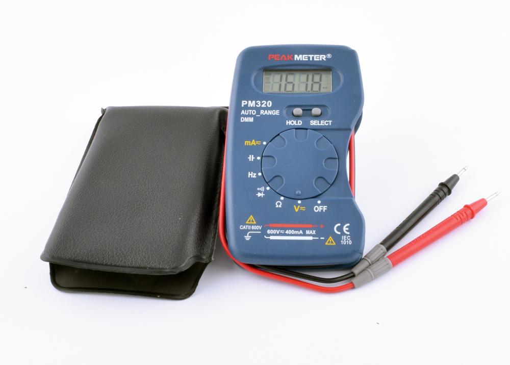 M320 Mini Digital Taschenmultimeter Peakmeter