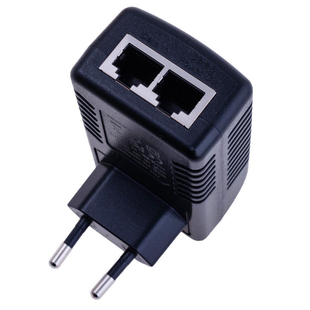 POE адаптер (інжектор) 1Gbit 24W (48V/0,5A) (PSE-480050G)