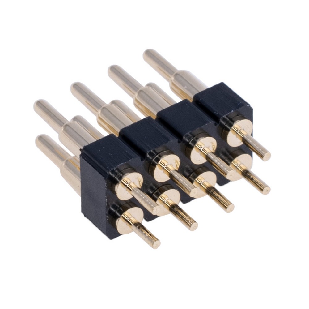 Контакт "POGO" пружинний, DIP PG1.8-11.5-3.0-W0.6-2.5-8P-2.54PH-2.5H-2R