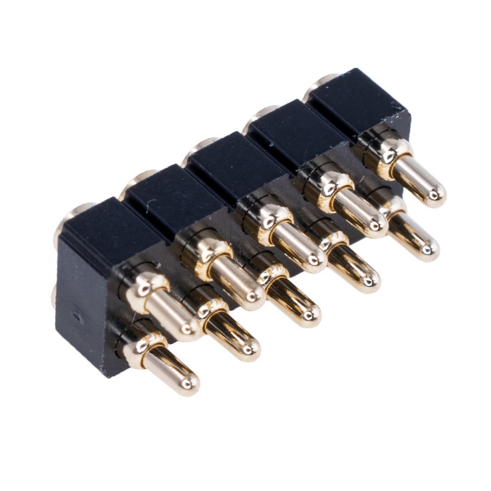 Контакт "POGO" пружинний, SMT PG2.0-6.0-2.0-10P-2.54PH-2.5H-2R