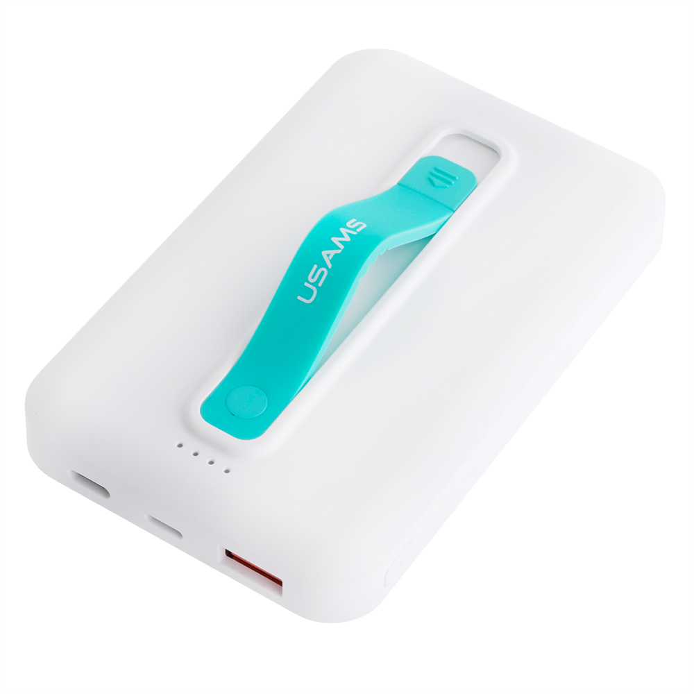 Power Bank 10000mAh 37Wh (Rated Capacity: 6000mAh) US-CD173 PB64 QC3.0+PD 20W белый (USAMS)