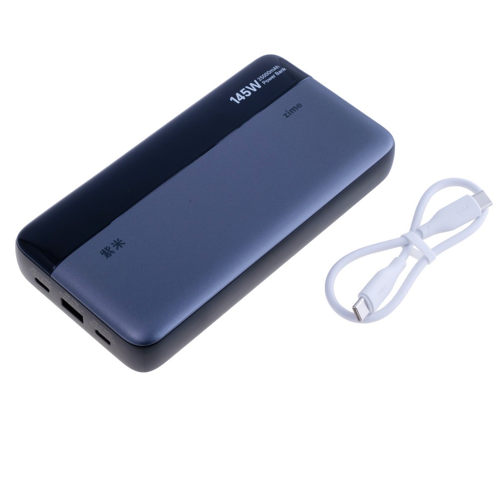 Power Bank 25000mAh 90Wh (14500mAh @ 5V/6A) 145W max Black (B145W2C1A – zime)