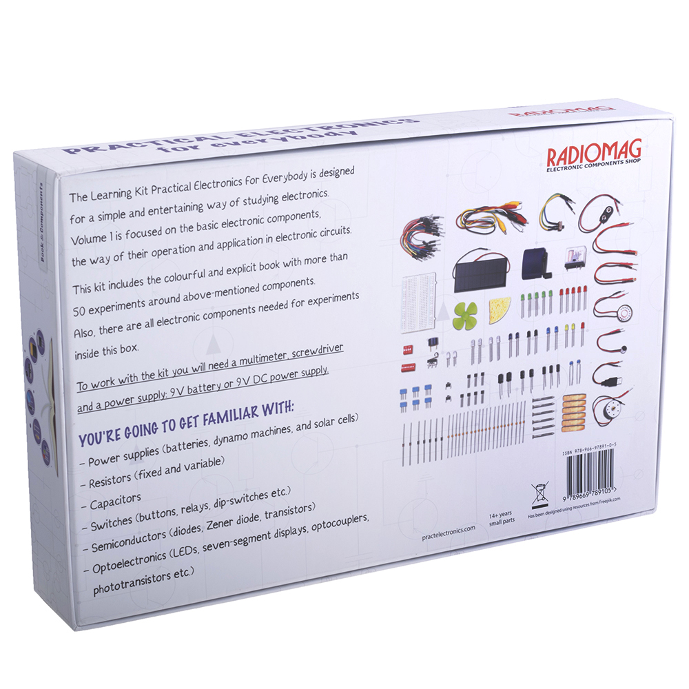 Kit "Practical electronics for everybody vol. 1" matte