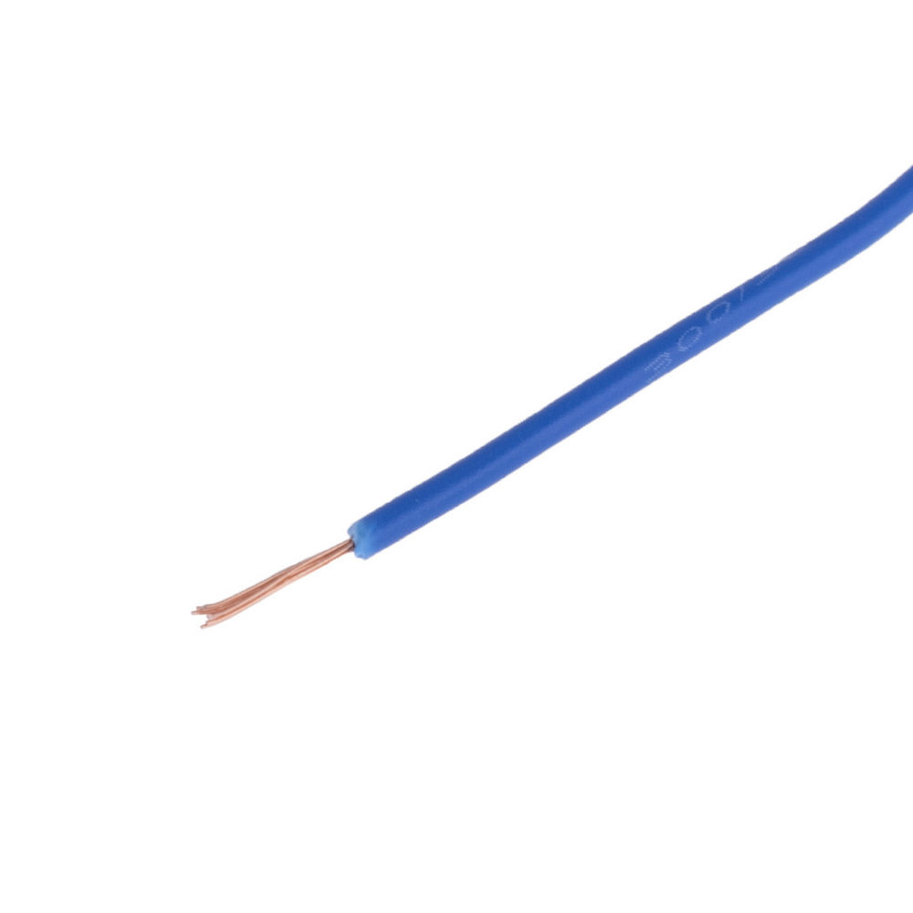 Провод многожильный 0,20мм2 (12xD0,15мм, медь) синий, PVC (AVR0.2-12/0.15-CU-L)