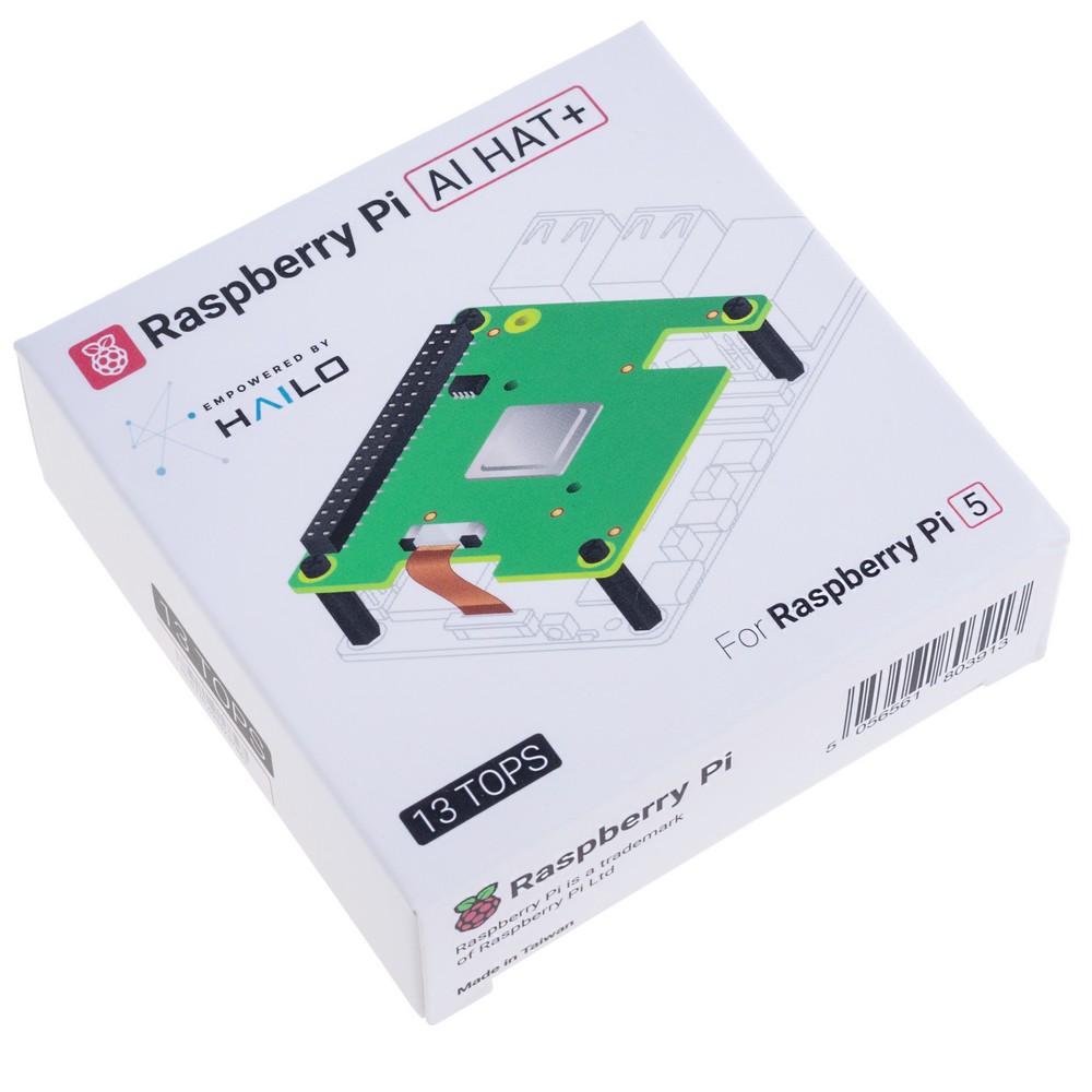 Raspberry Pi AI HAT+ 13 TOPS Raspberry Pi AI HAT+ 13 TOPS