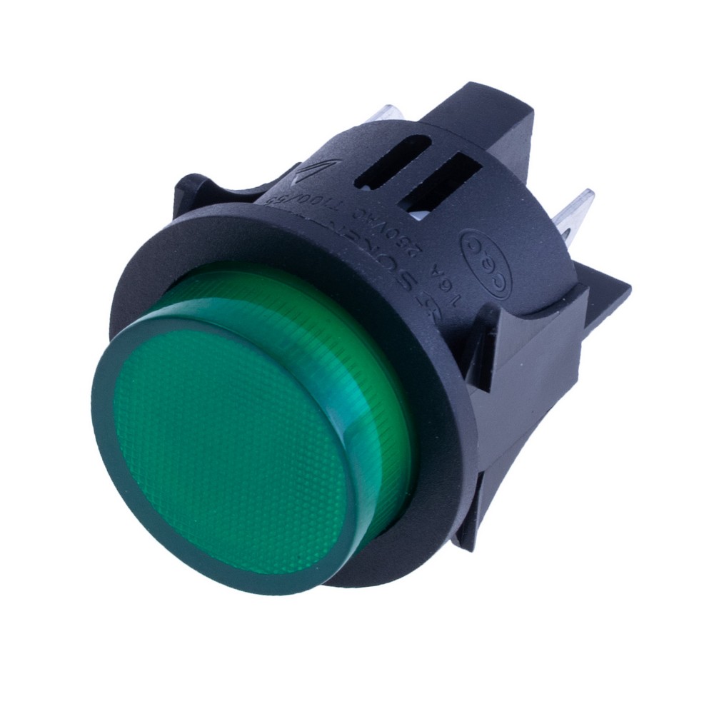 Кнопка PS18-16N-2 green