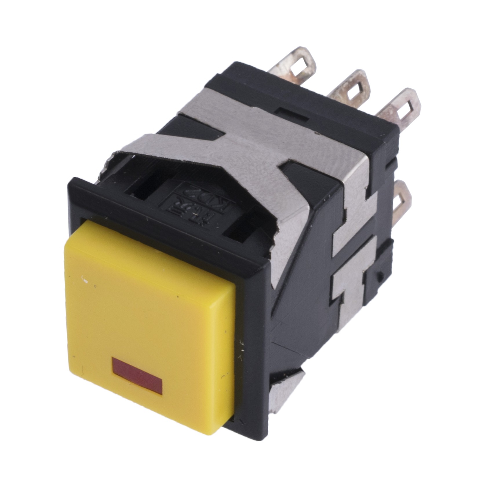 Taste PSW-10L Yellow mit Befestigung (on-off) Taste PSW-10L Yellow mit Befestigung (on-off)