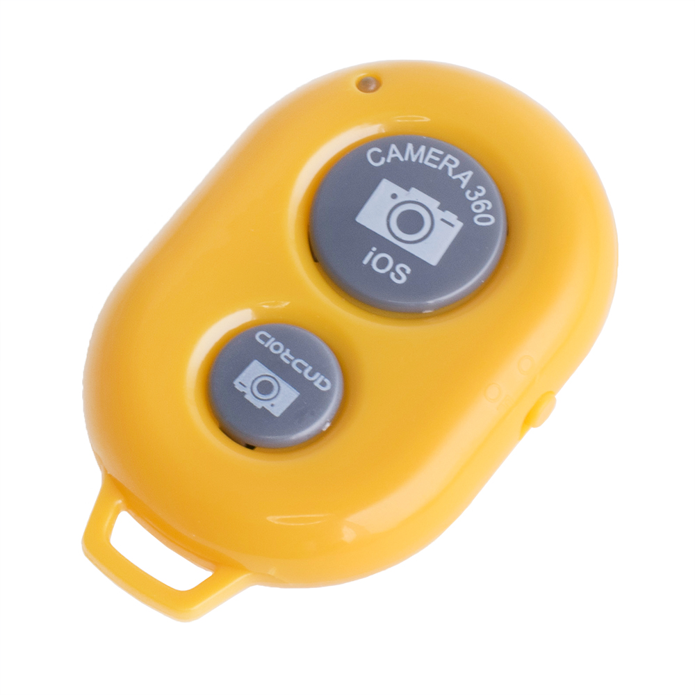 Пульт для селфи Bluetooth желтый Пульт для селфи Bluetooth желтый