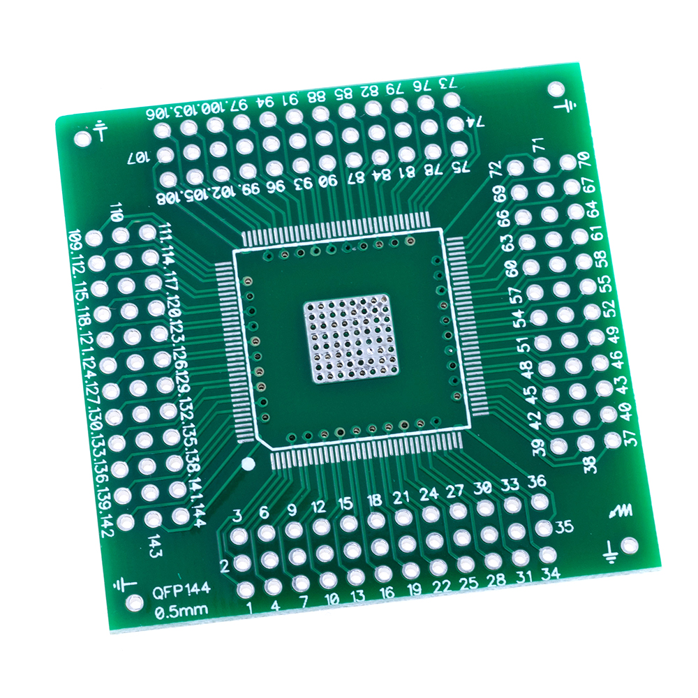 Плата перехідник QFP144_0.5mm Плата перехідник QFP144_0.5mm