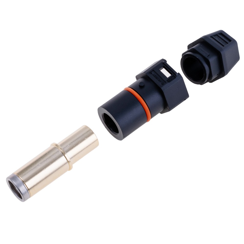 QS10H роз'єм (QS, мама, чорний, під обжим)